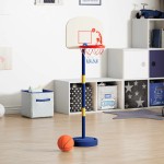 vidaXL Suport de baschet cu minge/pompă, înălțime reglabilă 90/121 cm vidaXL Suport de baschet cu minge/pompă, înălțime reglabilă 90/121 cm