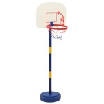 vidaXL Suport de baschet cu minge/pompă, înălțime reglabilă 90/121 cm vidaXL Suport de baschet cu minge/pompă, înălțime reglabilă 90/121 cm