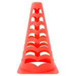 vidaXL Conuri de fotbal, 6 buc., portocaliu, stivuibile, 13x13x22,5 cm vidaXL Conuri de fotbal, 6 buc., portocaliu, stivuibile, 13x13x22,5 cm