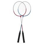 vidaXL Set de badminton cu 4 rachete și plasă, 620x151 cm vidaXL Set de badminton cu 4 rachete și plasă, 620x151 cm