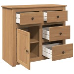vidaXL Dulap cu sertare Panama, 93x40x80 cm, lemn masiv de pin