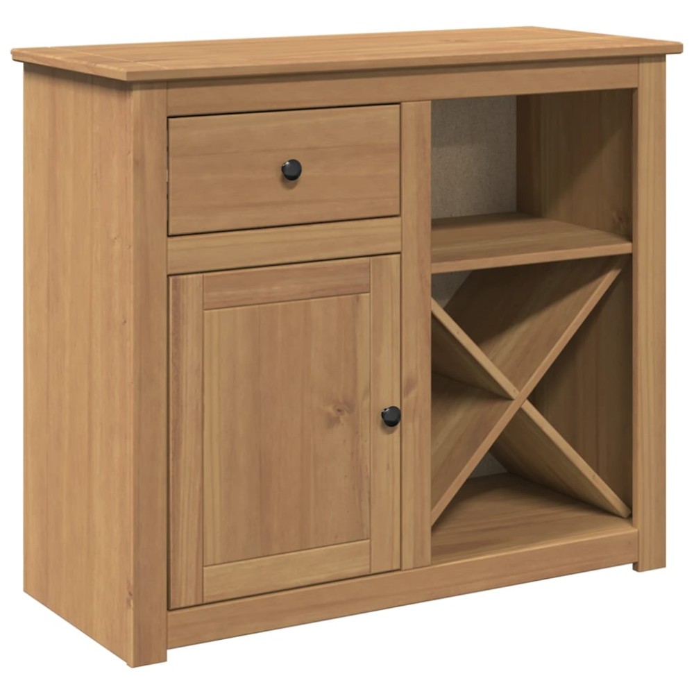 vidaXL Dulap cu sertar Panama, 93x40x80 cm, lemn masiv de pin