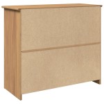 vidaXL Dulap cu sertar Panama, 93x40x80 cm, lemn masiv de pin