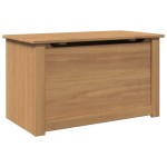 vidaXL Cutie depozitare cu capac "Panama", 79x42x46 cm, lemn masiv pin