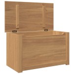 vidaXL Cutie depozitare cu capac "Panama", 79x42x46 cm, lemn masiv pin