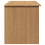 vidaXL Cutie depozitare cu capac "Panama", 79x42x46 cm, lemn masiv pin