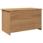vidaXL Cutie depozitare cu capac "Panama", 79x42x46 cm, lemn masiv pin