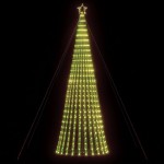 vidaXL Pom de Crăciun LED 1028 LED-uri Alb Cald 403 cm vidaXL Pom de Crăciun LED 1028 LED-uri Alb Cald 403 cm
