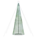 vidaXL Pom de Crăciun LED 1028 LED-uri Alb Rece 403 cm