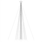 vidaXL Pom de Crăciun LED-uri cu vârfuri 1534 LED-uri Albastru 500 cm vidaXL Pom de Crăciun LED-uri cu vârfuri 1534 LED-uri Albastru 500 cm