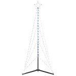 vidaXL Pom de Crăciun LED 363 LED-uri Alb Rece 182 cm vidaXL Pom de Crăciun LED 363 LED-uri Alb Rece 182 cm