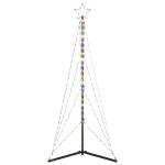 vidaXL Pom de Crăciun LED 363 LED-uri colorate 182 cm vidaXL Pom de Crăciun LED 363 LED-uri colorate 182 cm