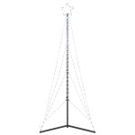 vidaXL Pom de Crăciun LED 483 LED-uri Alb Rece 240 cm vidaXL Pom de Crăciun LED 483 LED-uri Alb Rece 240 cm