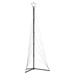 vidaXL Pom de Crăciun LED 525 LED-uri Albastru 302 cm vidaXL Pom de Crăciun LED 525 LED-uri Albastru 302 cm
