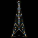 vidaXL Pom de Crăciun LED 525 LED-uri colorate 302 cm vidaXL Pom de Crăciun LED 525 LED-uri colorate 302 cm