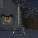 vidaXL Pom de Crăciun LED 525 LED-uri colorate 302 cm vidaXL Pom de Crăciun LED 525 LED-uri colorate 302 cm