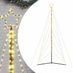 vidaXL Pom de Crăciun LED 615 LED-uri Alb Cald 404,5 cm vidaXL Pom de Crăciun LED 615 LED-uri Alb Cald 404,5 cm