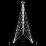 vidaXL Pom de Crăciun LED 615 LED-uri Alb Rece 404,5 cm vidaXL Pom de Crăciun LED 615 LED-uri Alb Rece 404,5 cm