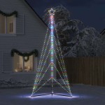 vidaXL Pom de Crăciun LED 615 LED-uri colorate 404,5 cm vidaXL Pom de Crăciun LED 615 LED-uri colorate 404,5 cm