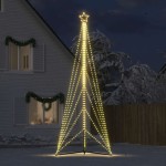 vidaXL Pom de Crăciun LED 861 LED-uri Alb Cald 478 cm vidaXL Pom de Crăciun LED 861 LED-uri Alb Cald 478 cm