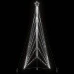vidaXL Pom de Crăciun LED 861 LED-uri Alb Rece 478 cm