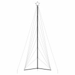vidaXL Pom de Crăciun LED 861 LED-uri colorate 478 cm