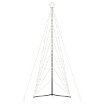 vidaXL Pom de Crăciun LED 861 LED-uri colorate 478 cm