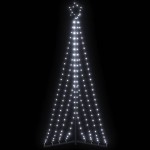 vidaXL Pom de Crăciun LED 339 LED-uri Alb Rece 187 cm