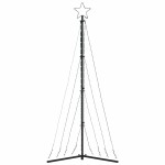 vidaXL Pom de Crăciun LED 339 LED-uri Alb Rece 187 cm