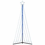 vidaXL Pom de Crăciun LED 339 LED-uri Albastru 187 cm vidaXL Pom de Crăciun LED 339 LED-uri Albastru 187 cm