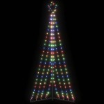 vidaXL Pom de Crăciun LED 339 LED-uri colorate 187 cm vidaXL Pom de Crăciun LED 339 LED-uri colorate 187 cm