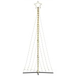 vidaXL Pom de Crăciun LED 447 LED-uri Alb Cald 249 cm vidaXL Pom de Crăciun LED 447 LED-uri Alb Cald 249 cm