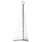 vidaXL Pom de Crăciun LED 447 LED-uri Albastru 249 cm vidaXL Pom de Crăciun LED 447 LED-uri Albastru 249 cm