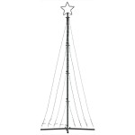 vidaXL Pom de Crăciun LED 447 LED-uri Albastru 249 cm vidaXL Pom de Crăciun LED 447 LED-uri Albastru 249 cm