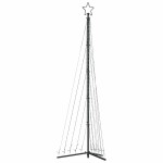 vidaXL Pom de Crăciun LED 495 LED-uri Alb Cald 300,5 cm
