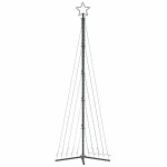 vidaXL Pom de Crăciun LED 495 LED-uri Alb Cald 300,5 cm