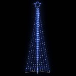 vidaXL Pom de Crăciun LED 495 LED-uri Albastru 300,5 cm vidaXL Pom de Crăciun LED 495 LED-uri Albastru 300,5 cm