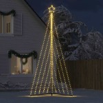 vidaXL Pom de Crăciun LED 570 LED-uri Alb Cald 399 cm vidaXL Pom de Crăciun LED 570 LED-uri Alb Cald 399 cm