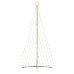 vidaXL Pom de Crăciun LED 570 LED-uri Alb Cald 399 cm vidaXL Pom de Crăciun LED 570 LED-uri Alb Cald 399 cm