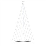 vidaXL Pom de Crăciun LED 570 LED-uri Alb Rece 399 cm vidaXL Pom de Crăciun LED 570 LED-uri Alb Rece 399 cm