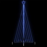 vidaXL Pom de Crăciun LED 570 LED-uri Albastru 399 cm vidaXL Pom de Crăciun LED 570 LED-uri Albastru 399 cm