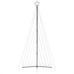 vidaXL Pom de Crăciun LED 570 LED-uri Albastru 399 cm vidaXL Pom de Crăciun LED 570 LED-uri Albastru 399 cm