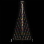 vidaXL Pom de Crăciun LED 570 LED-uri colorate 399 cm