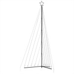 vidaXL Pom de Crăciun LED 570 LED-uri colorate 399 cm