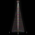 vidaXL Pom de Crăciun LED 789 LED-uri colorate 476 cm vidaXL Pom de Crăciun LED 789 LED-uri colorate 476 cm