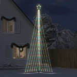 vidaXL Pom de Crăciun LED 789 LED-uri colorate 476 cm vidaXL Pom de Crăciun LED 789 LED-uri colorate 476 cm