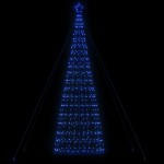 vidaXL Pom de Crăciun LED 1534 LED-uri Albastru 503 cm vidaXL Pom de Crăciun LED 1534 LED-uri Albastru 503 cm