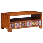 vidaXL Măsuță de cafea, 90x50x40 cm, lemn masiv de acacia vidaXL Măsuță de cafea, 90x50x40 cm, lemn masiv de acacia
