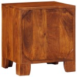 vidaXL Noptiera 2 buc 40x35x45 cm lemn masiv de salcam