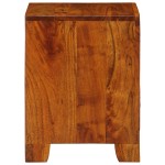 vidaXL Noptiera 2 buc 35x35x45 cm lemn masiv de salcam vidaXL Noptiera 2 buc 35x35x45 cm lemn masiv de salcam
